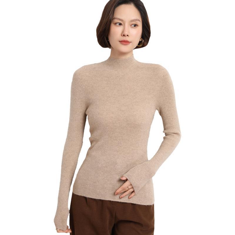 Womens Bell Sleeve Cashmere Sweater Peach |  Sweaters & Knits Clothing Peach