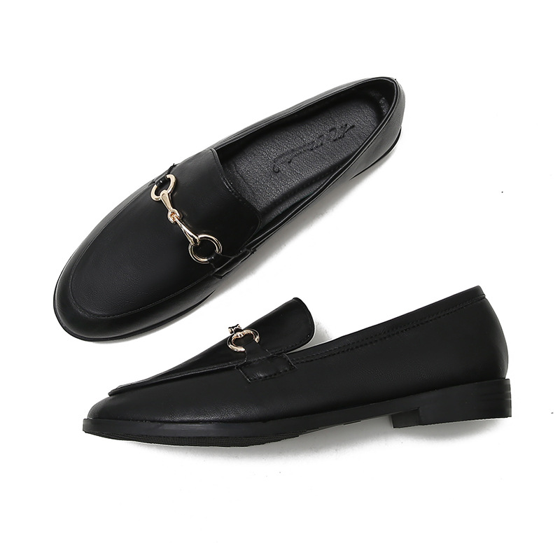 Womens Equestrian Buckle Loafers Brown |  Loafers & Flats Loafers & Flats Brown