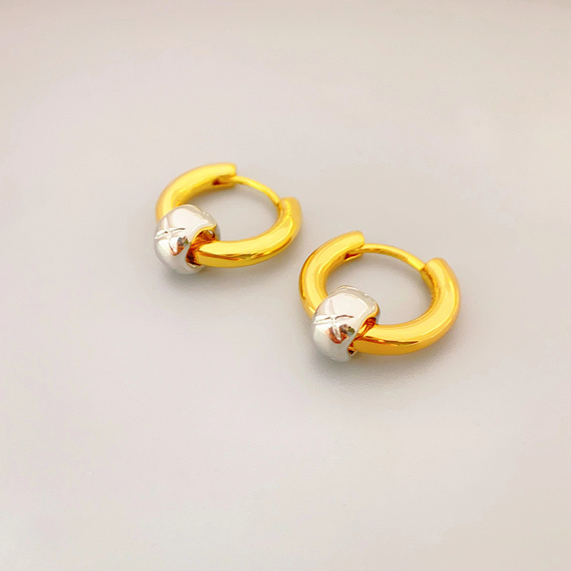 Womens Hoop Pendant Earrings Gold/Silver |  Earrings Jewelry Earrings