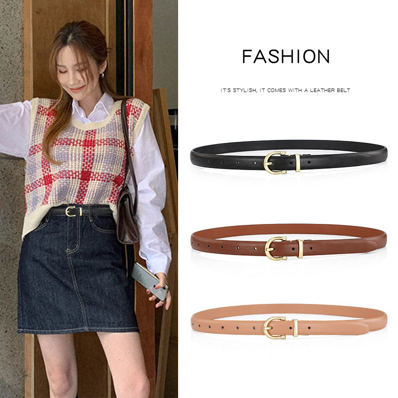 Womens Leather Belt Mahogany |  Belts Accessories Belts