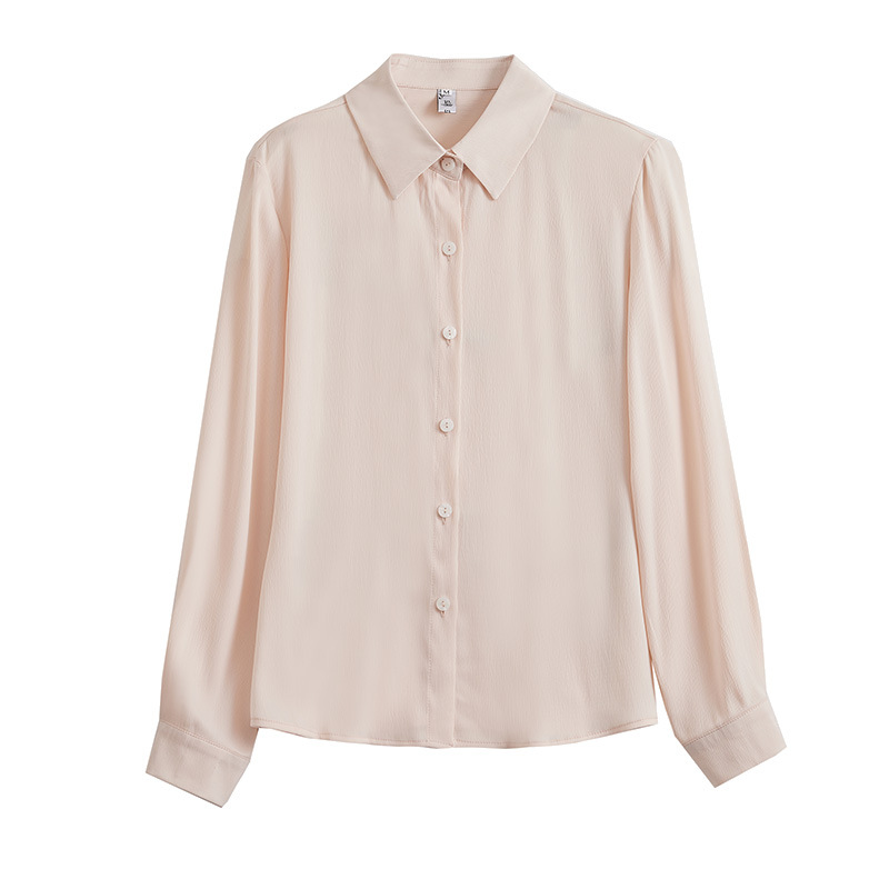 Womens Mulberry Silk Buttoned Blouse Ivory |  Blouses & Shirts Blouses & Shirts Blouses & Shirts