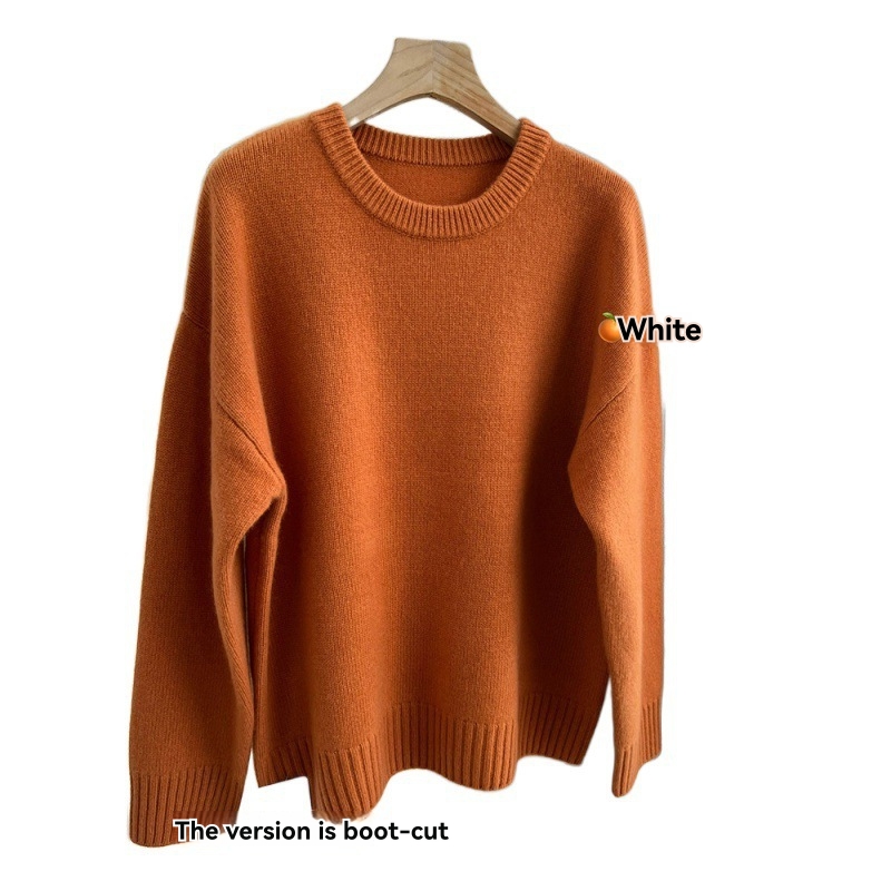 Womens Relaxed Fit Knitted Sweater Peach |  Sweaters & Knits Clothing Peach