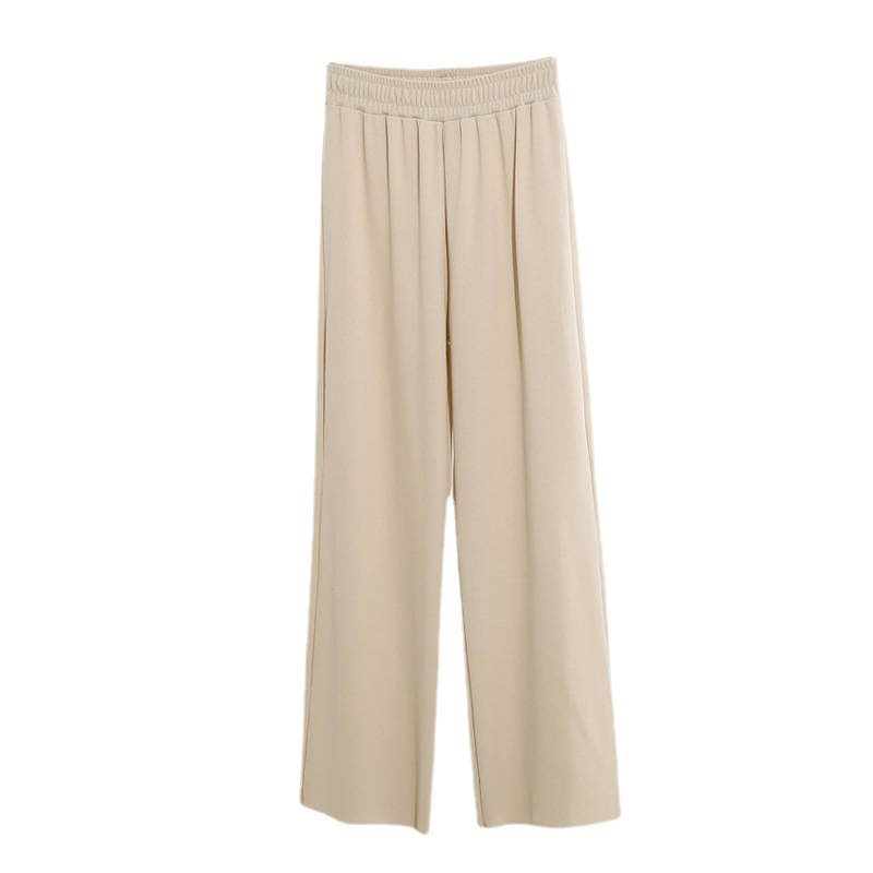 Womens Relaxed Pull-On Linen Trousers Light Beige |  Pants Clothing Light Beige