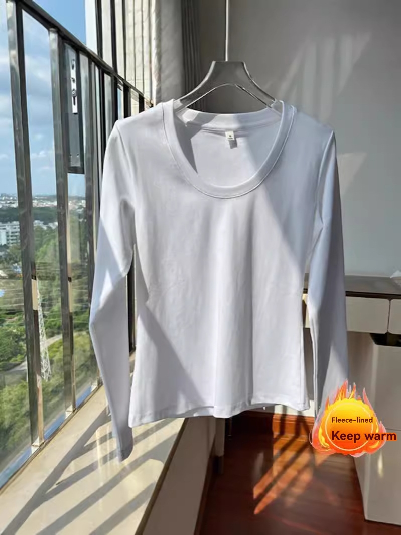 Womens Scooped Neck Top White Ribbed |  Tops Clothing Sweaters & Knits