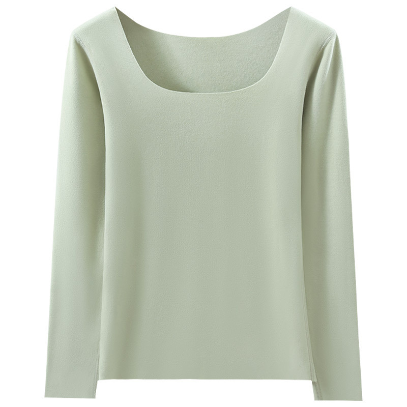 Womens Square-Neck Knit Top White |  Tops Clothing Sweaters & Knits