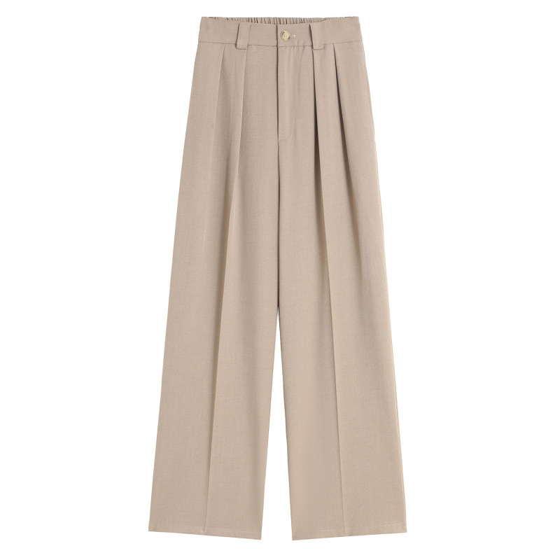 Womens Tailored High-Waist Trousers Beige |  Pants Clothing Beige