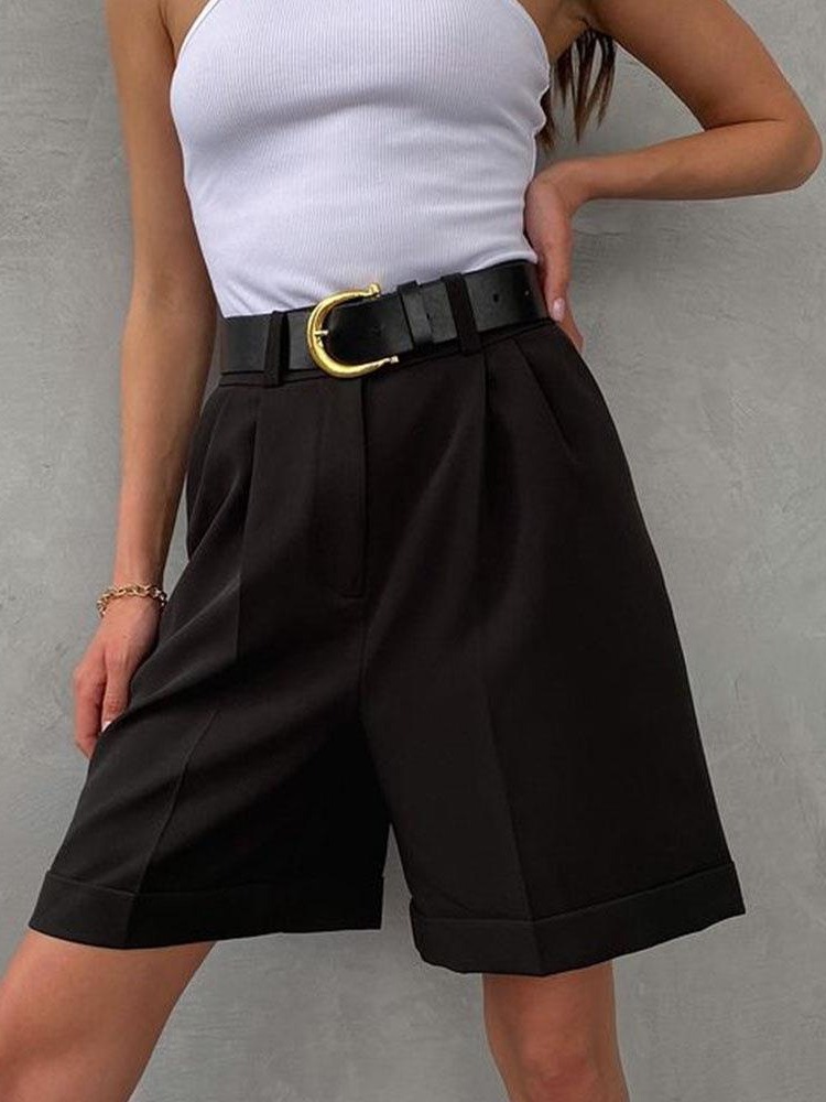 Womens Tailored Shorts Black |  Shorts Clothing Black