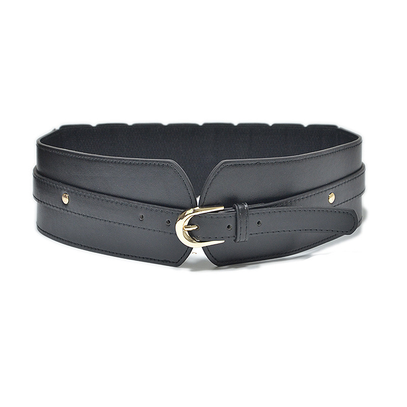 Womens Wide Waist Belt Black |  Belts Accessories Belts