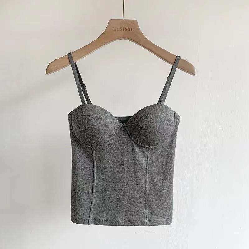 Womens Wool Corset Top Grey |  Tops Blouses & Shirts Blouses & Shirts